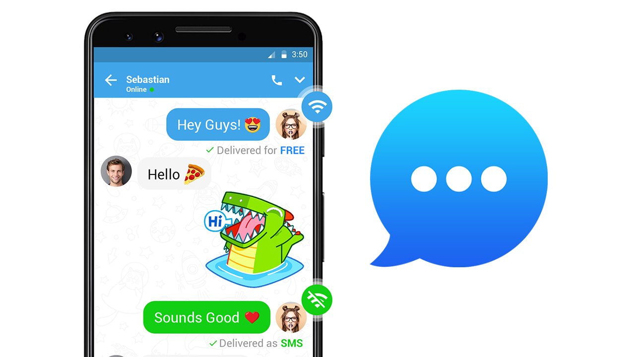 Messenger SMS, Text messaging Android App